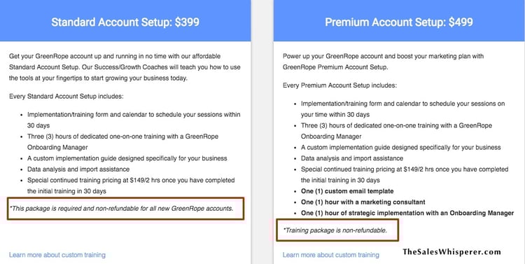 greenrope_vs_infusionsoft_setup_fee