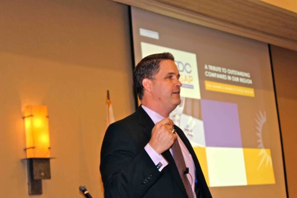 EDC.ASAP.2016.Wes_Schaeffer.jpg Keynote Speaker Wes Schaeffer at the EDC Awards show.