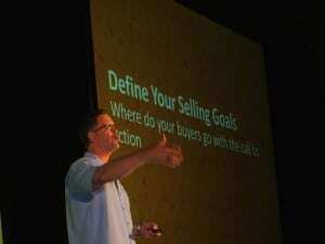Keynote Speaker, Wes Schaeffer, The Sales Whisperer® Infusionsoft conference.