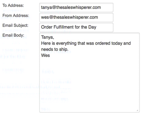 Infusionsoft-ecommerce-fulfillment-report-schedule-email-notification CRM, marketing automation, sales and marketing automation, Infusionsoft support