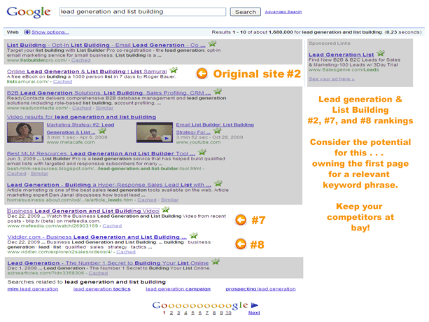 Google Rank Lead Generation Google Rank Lead Generation