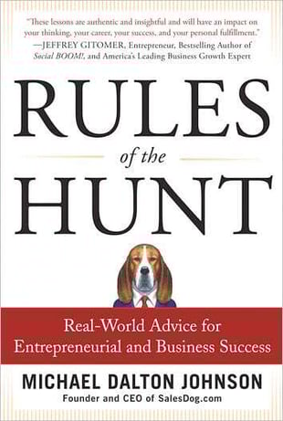Sales Training Books - Rules of the Hunt By Michael Dalton Johnson Sales Training Books,Rules of the Hunt,Michael Dalton Johnson,professional sales training