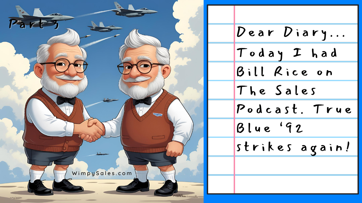 How a Selling Professional Builds Trust: Bill Rice on The Sales Podcast with Wes Schaeffer, The Sales Whisperer®. 